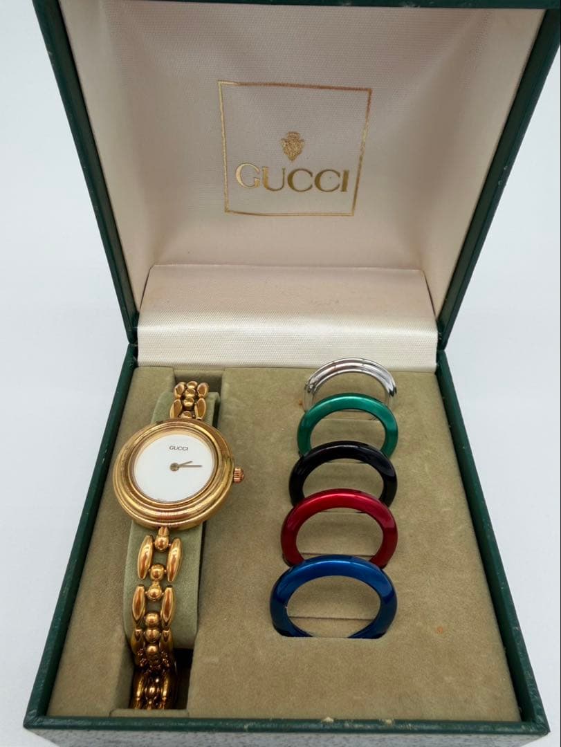 GUCCI チェンジベゼルウォッチ レディース