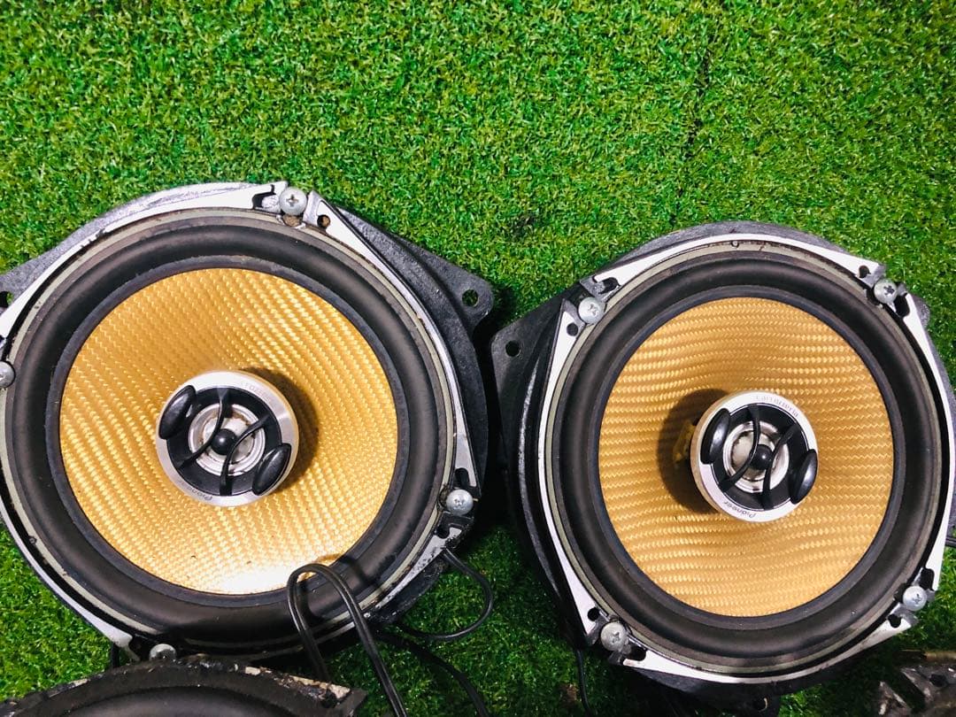 コアキシャルスピーカー 6.5インチ ゴールド