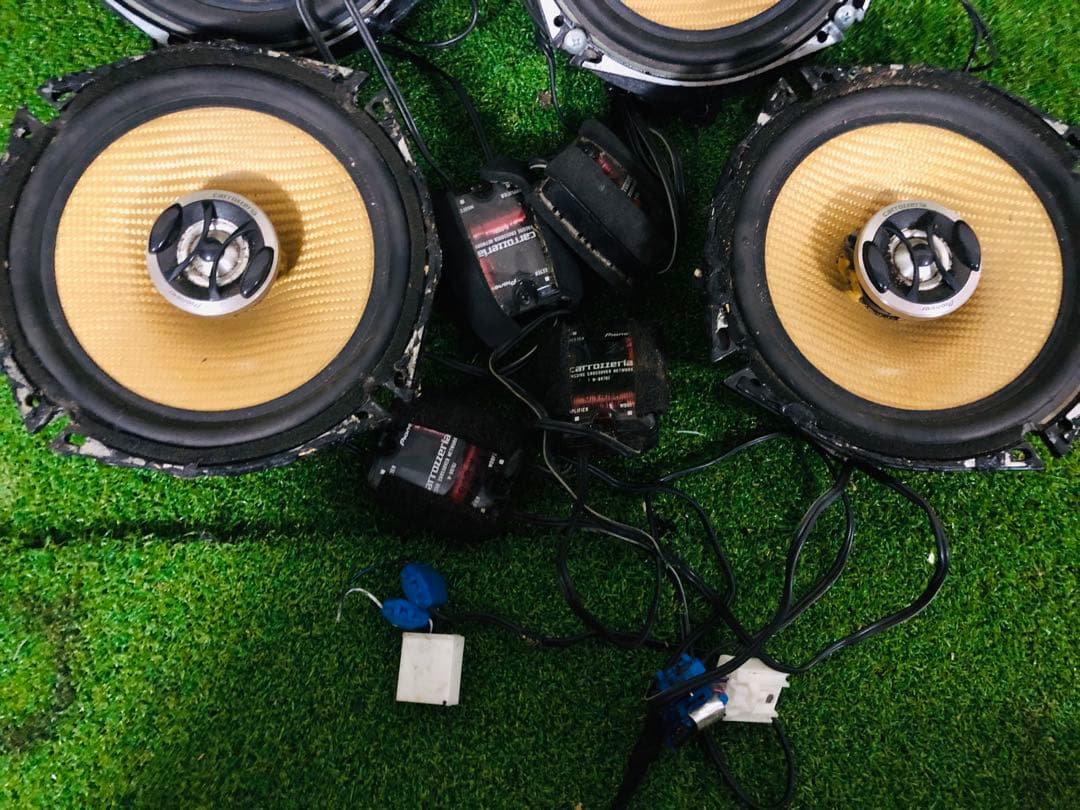 コアキシャルスピーカー 6.5インチ ゴールド