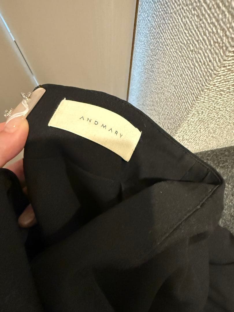 ANDMARY バルーンスカート　黒