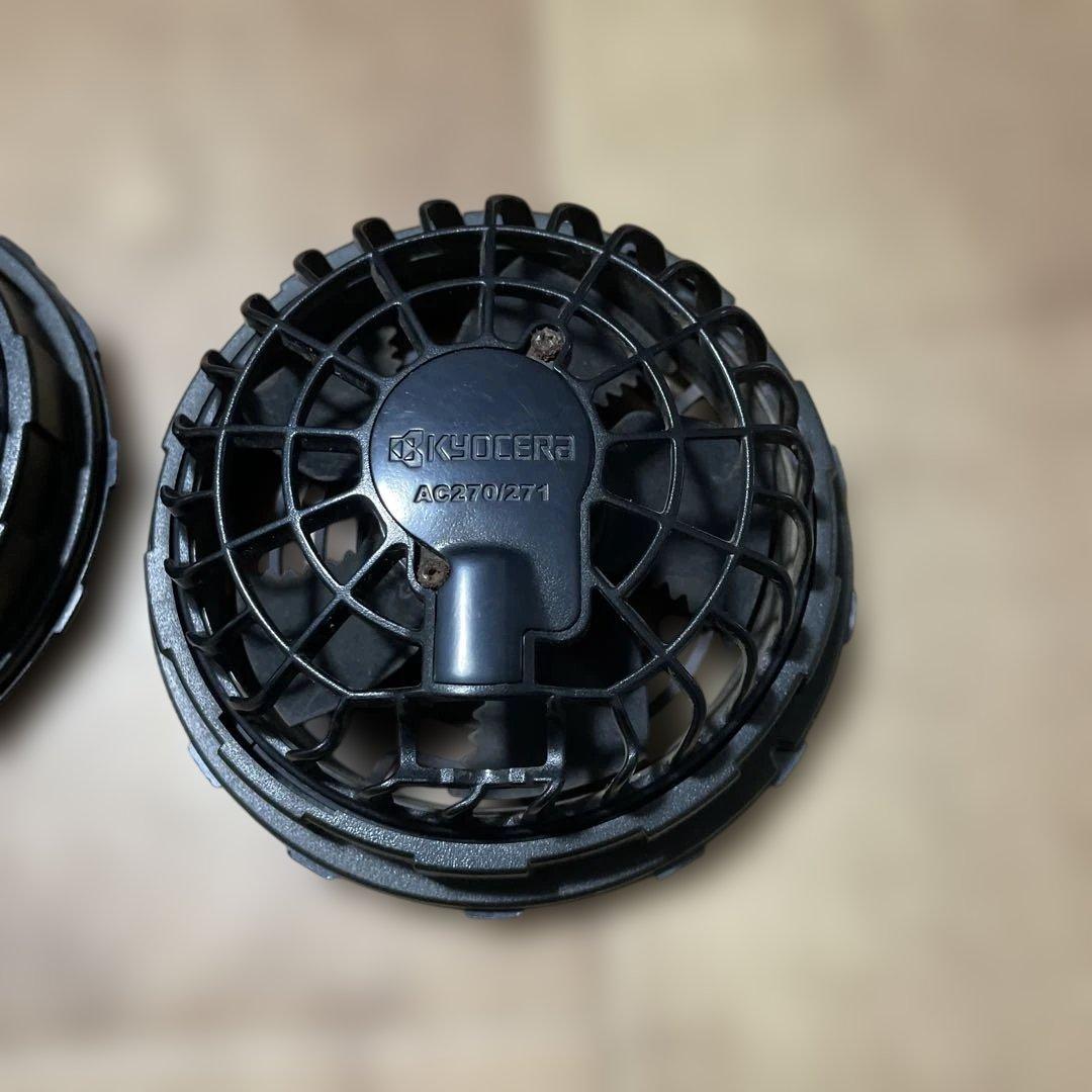 バートル13V 空調服、バッテリー、ファン