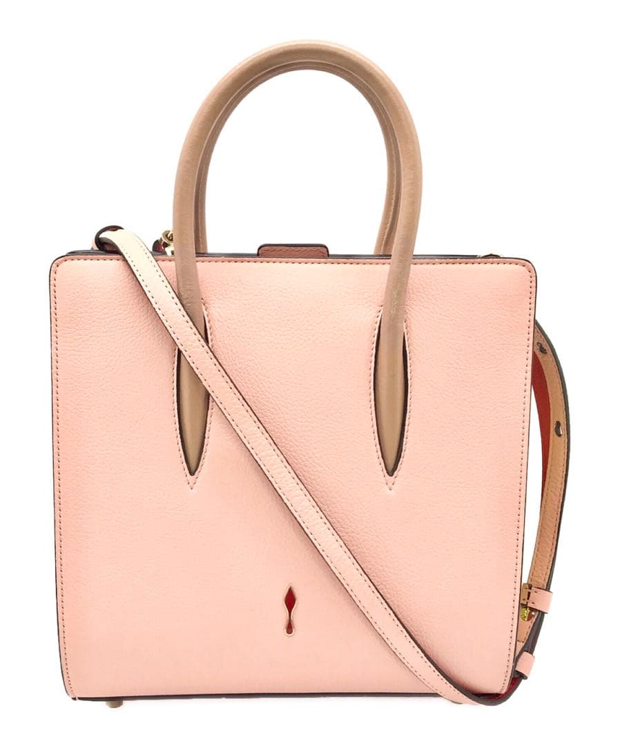 極美品 クリスチャンルブタン パロマ 2way バッグ