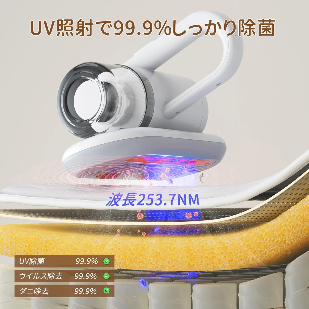 ecozy コードレス 布団クリーナー HS-VC306A ふとん エコジー