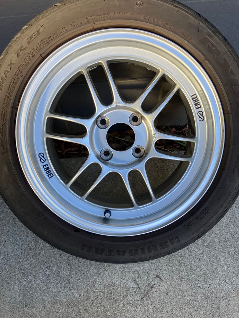 ENKEI RPF1 15インチ 7J+41 4H シルバー 2本セット