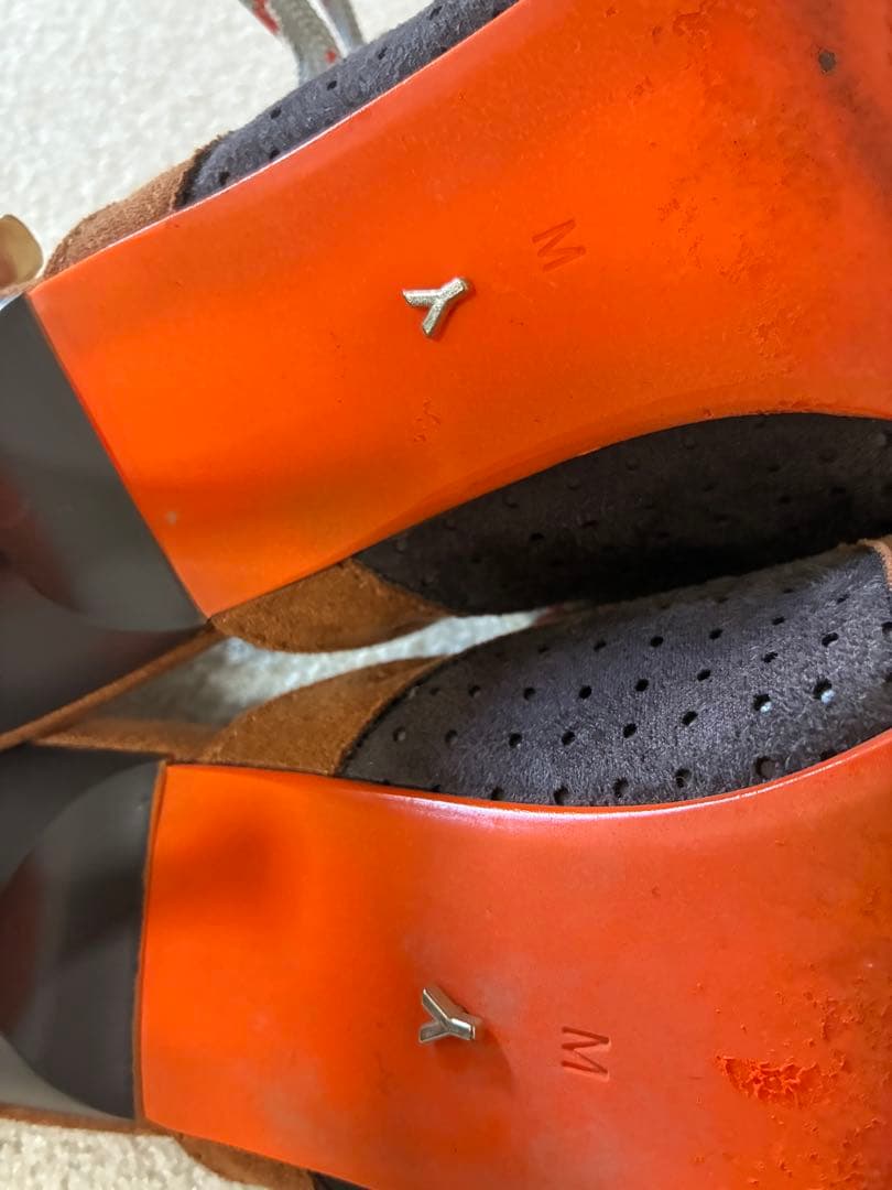 YELLOレースアップサンダル