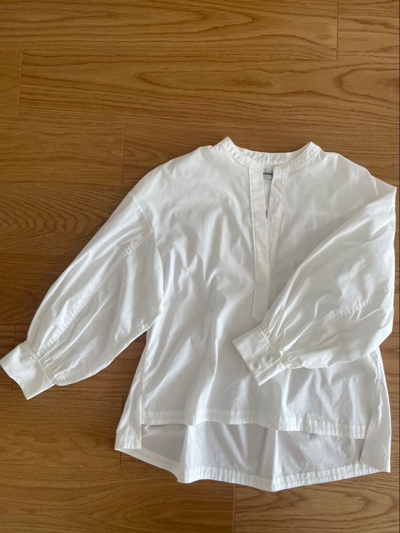 SHINME シンメ　ボリュームシャツ　ホワイト　M