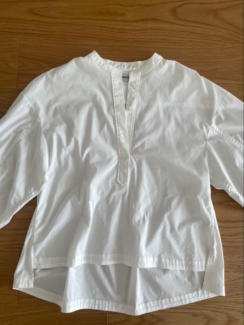 SHINME シンメ　ボリュームシャツ　ホワイト　M