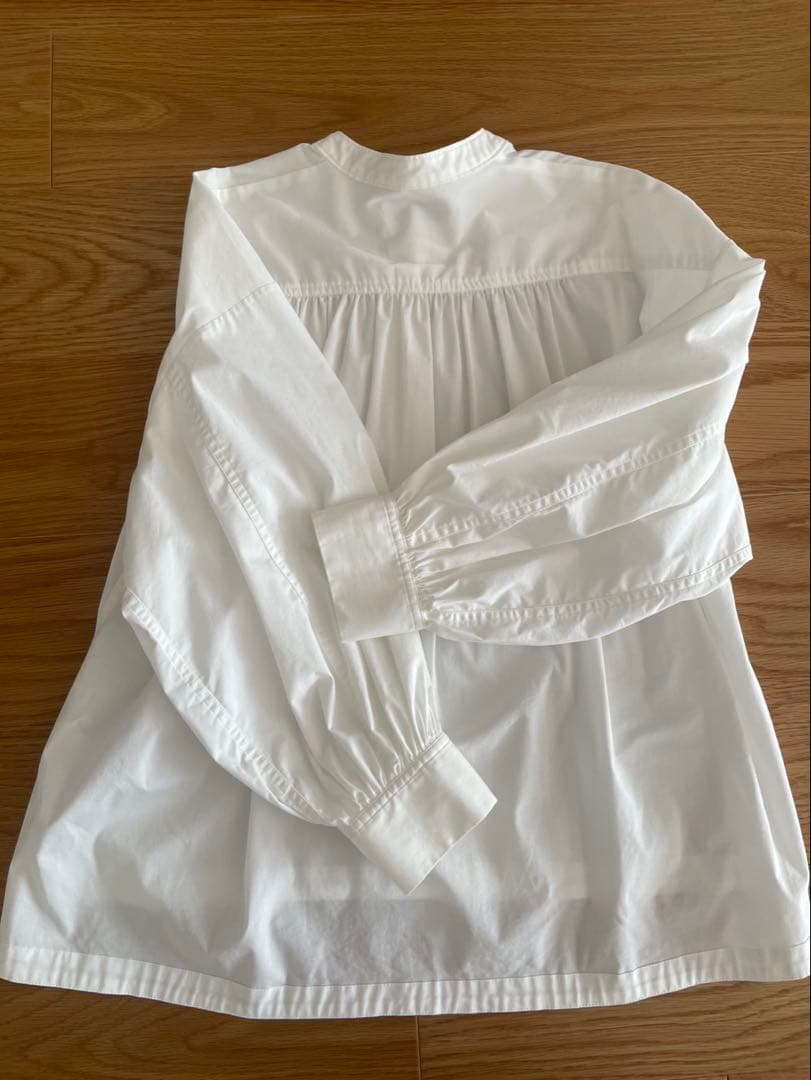 SHINME シンメ　ボリュームシャツ　ホワイト　M