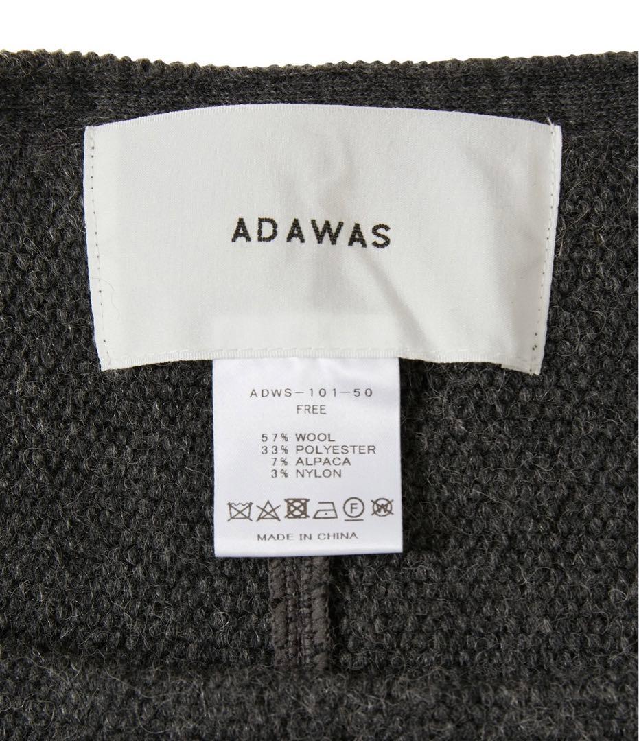 [新品未使用]アダムエロペ　ポンチョ　カフタン　アダワス　ADAWAS