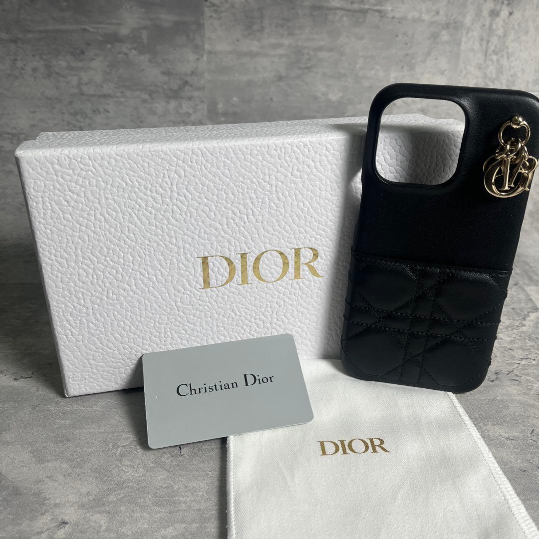 Christian Dior iPhoneケース 15pro カナージュ