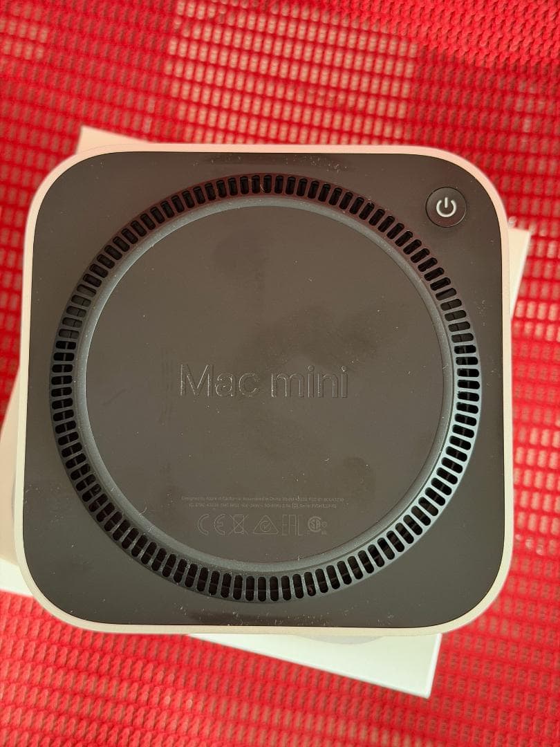 【極美品】Mac mini M4 Pro/24GB/1TB/10Gb LAN