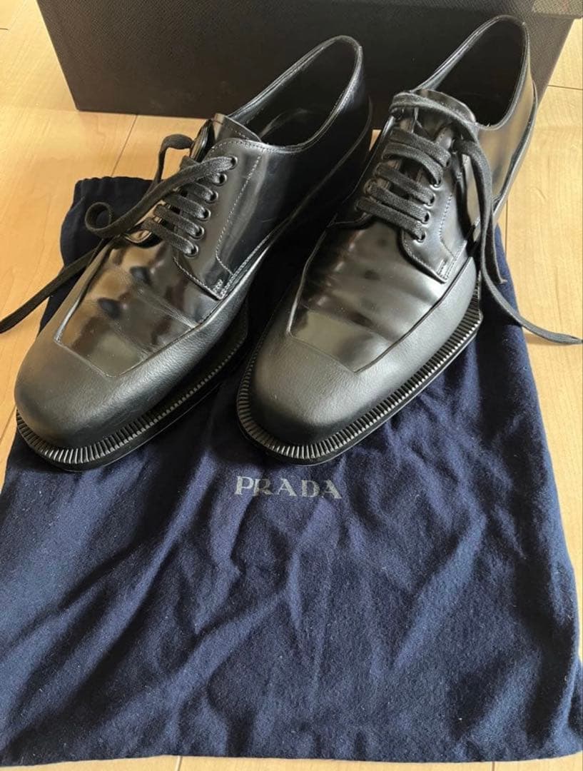 K*a様 PRADAラバーソール　ブラック　約26.5㎝（UK 7.5）　アーカ