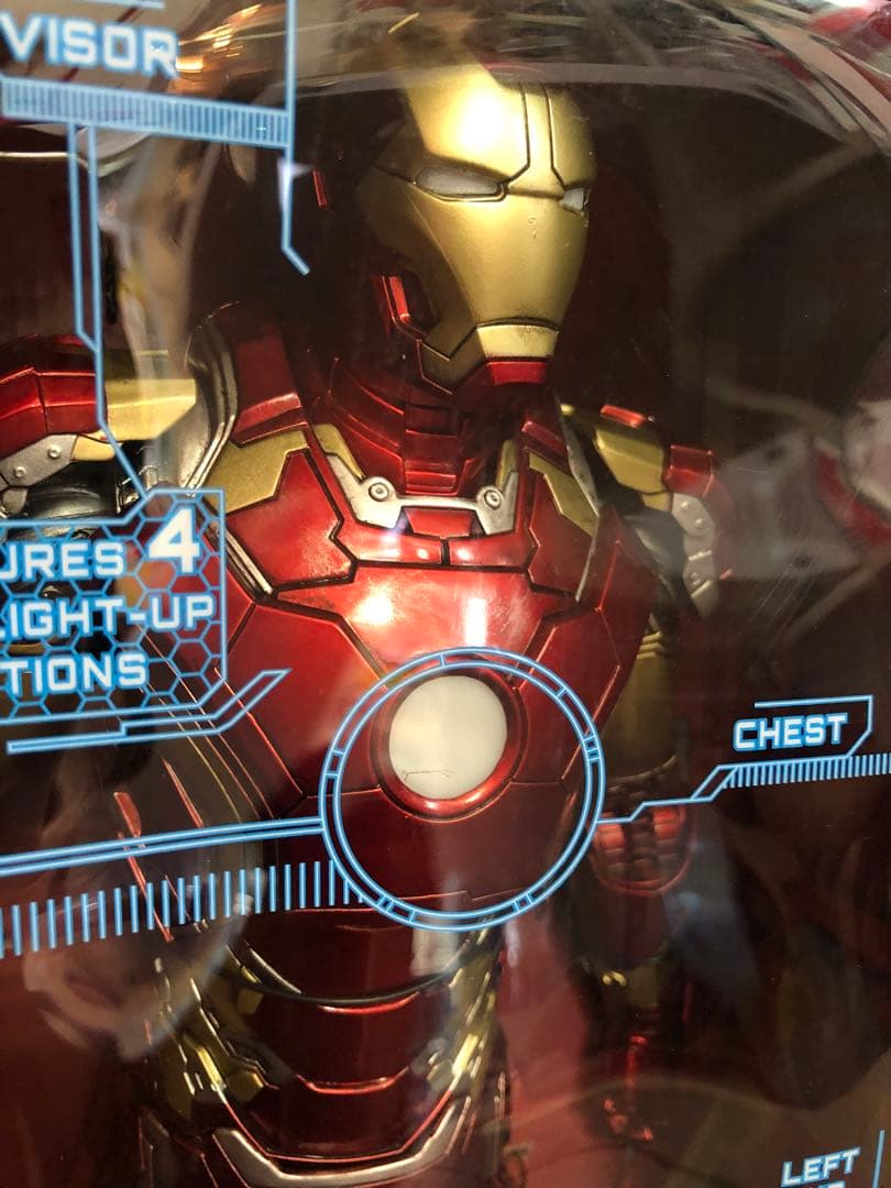 アベンジャーズエイジオブウルトロン1／4スケールアクションフィギュアアイアン