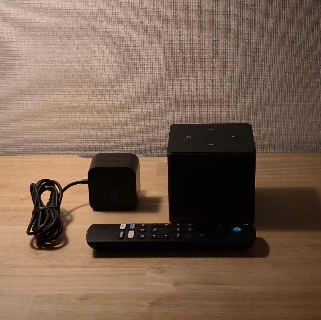 Fire TV Cube 第4世代 - Alexa対応音声認識リモコン付属