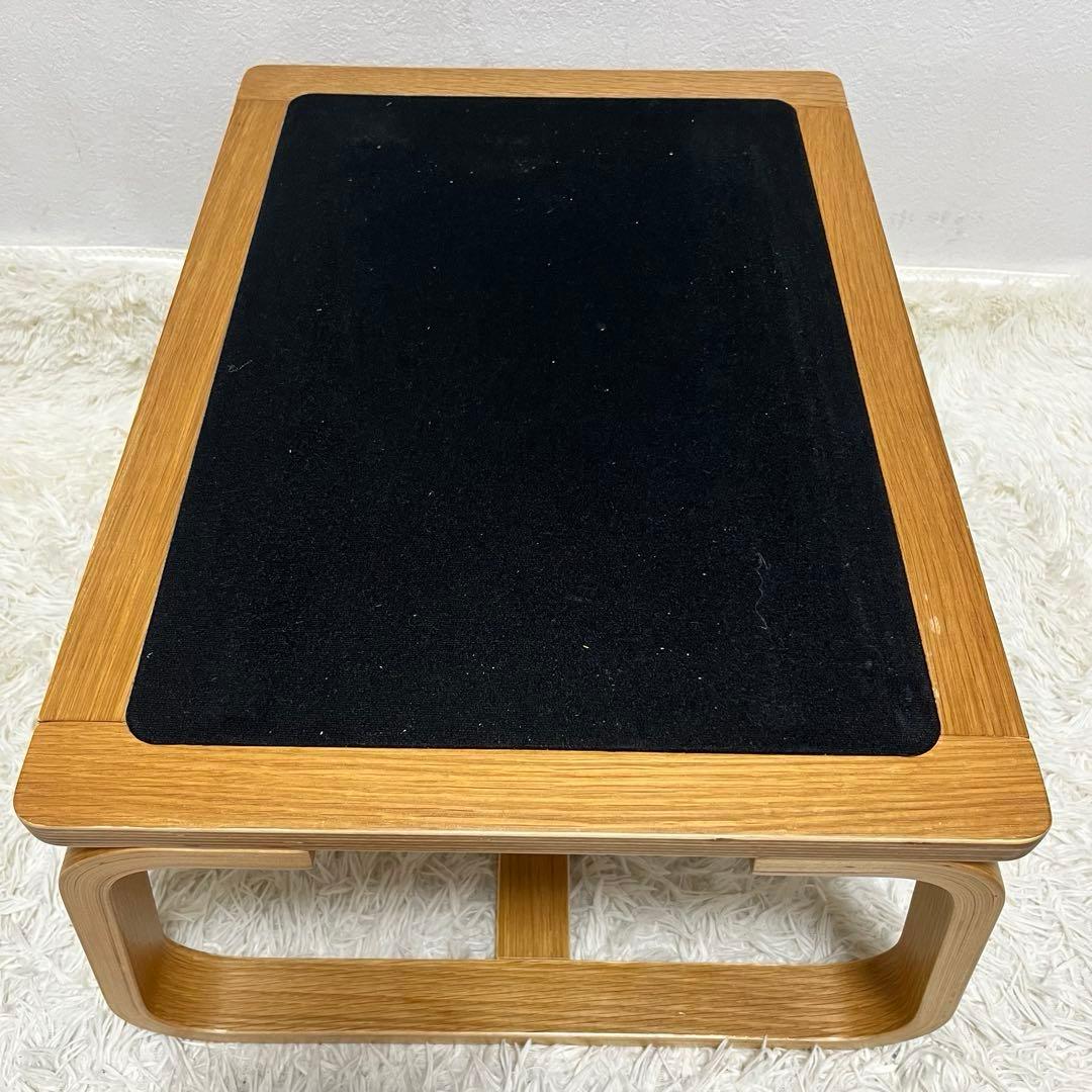 ② 無印良品 リビングでもダイニングでもつかえるベンチ・２・オーク材　オットマン