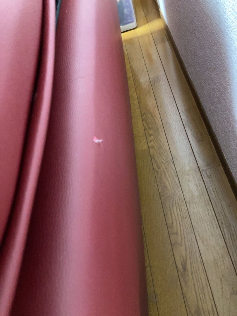 ニトリ　2人掛けソファ　レッド(訳あって安くしました)