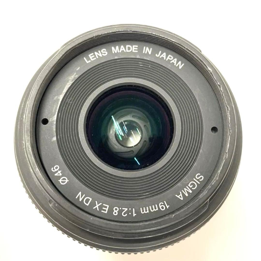 SIGMA 19mm F2.8 EX DN マイクロフォーサーズ用 単焦点レンズ