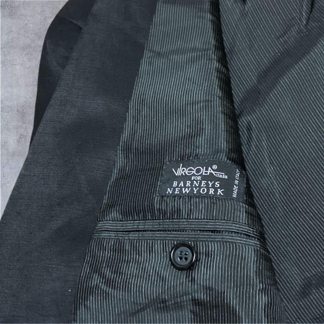 バーニーズニューヨーク　イタリア製　スーツジャケット　メンズ　光沢　XLサイズ