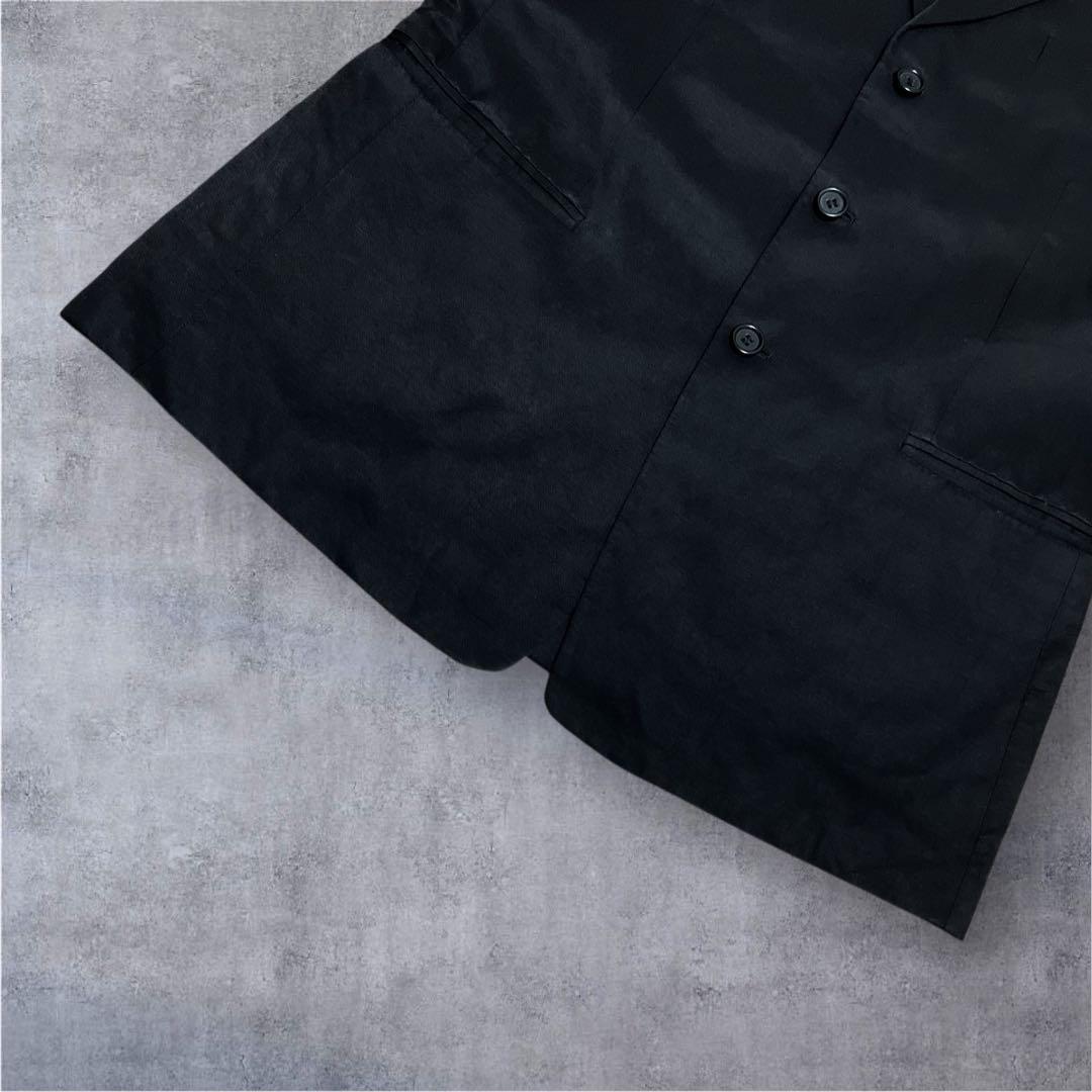 バーニーズニューヨーク　イタリア製　スーツジャケット　メンズ　光沢　XLサイズ