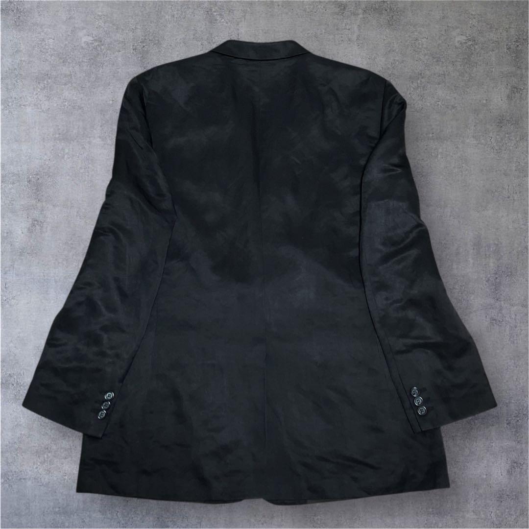 バーニーズニューヨーク　イタリア製　スーツジャケット　メンズ　光沢　XLサイズ