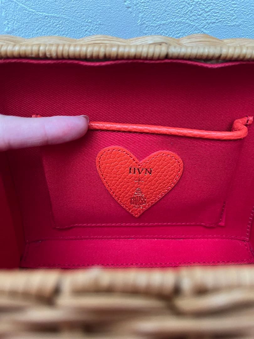 き*こ様 Mark Cross マーククロス　かごバッグ　カゴ　ショルダー　ラタ