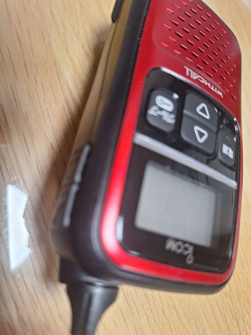 ICOM WITHCALL トランシーバー レッド