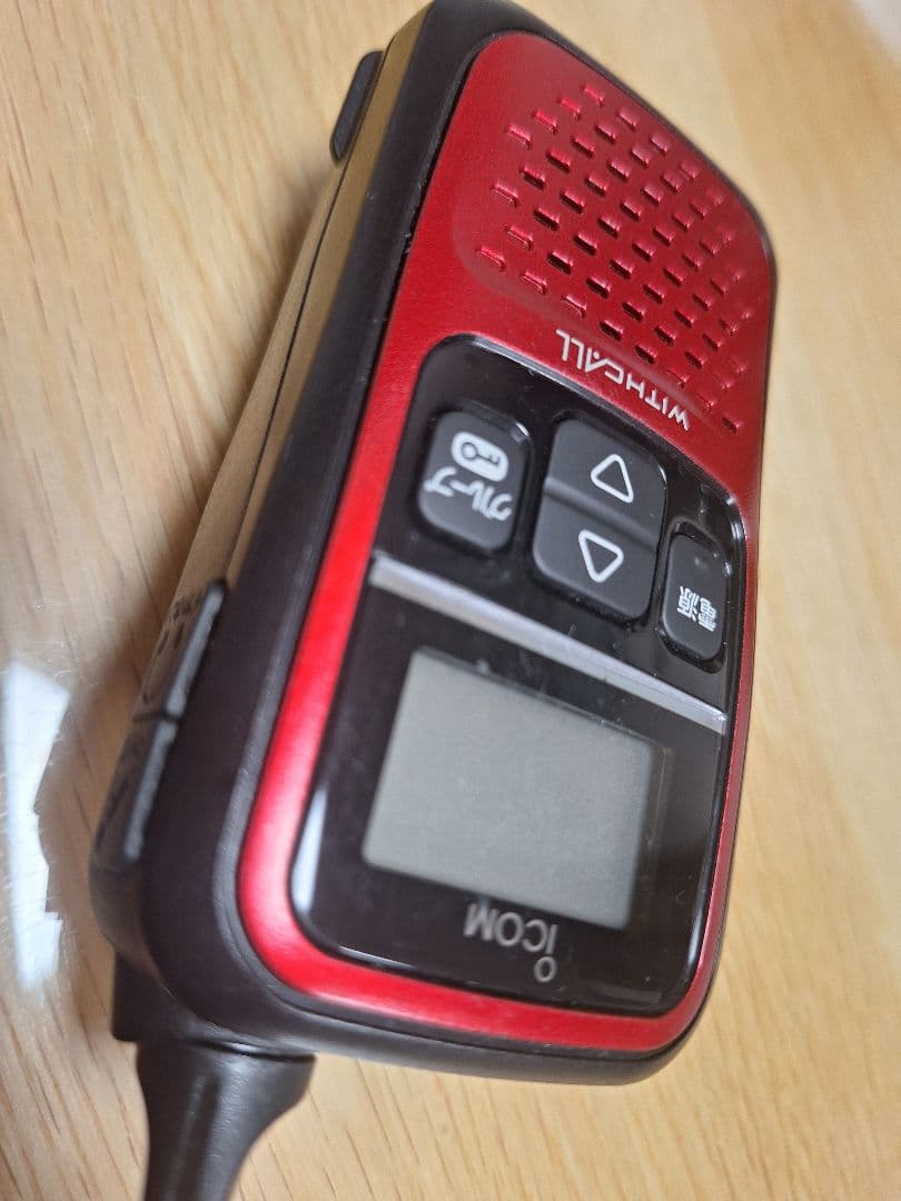 ICOM WITHCALL トランシーバー レッド