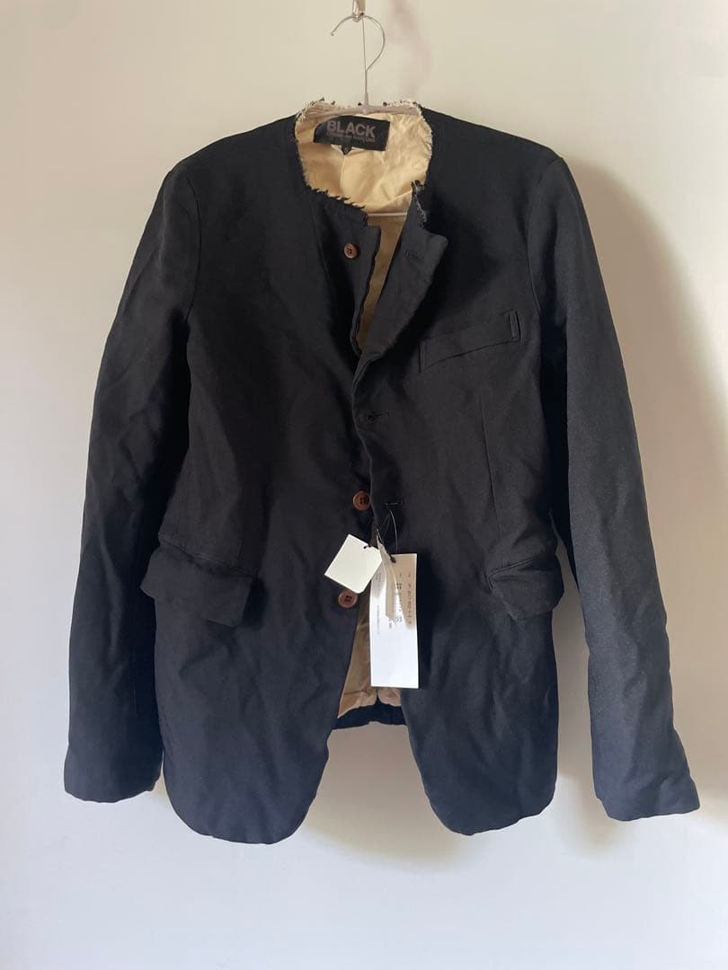 BLACK COMME des GARÇONS テーラードジャケット S 黒