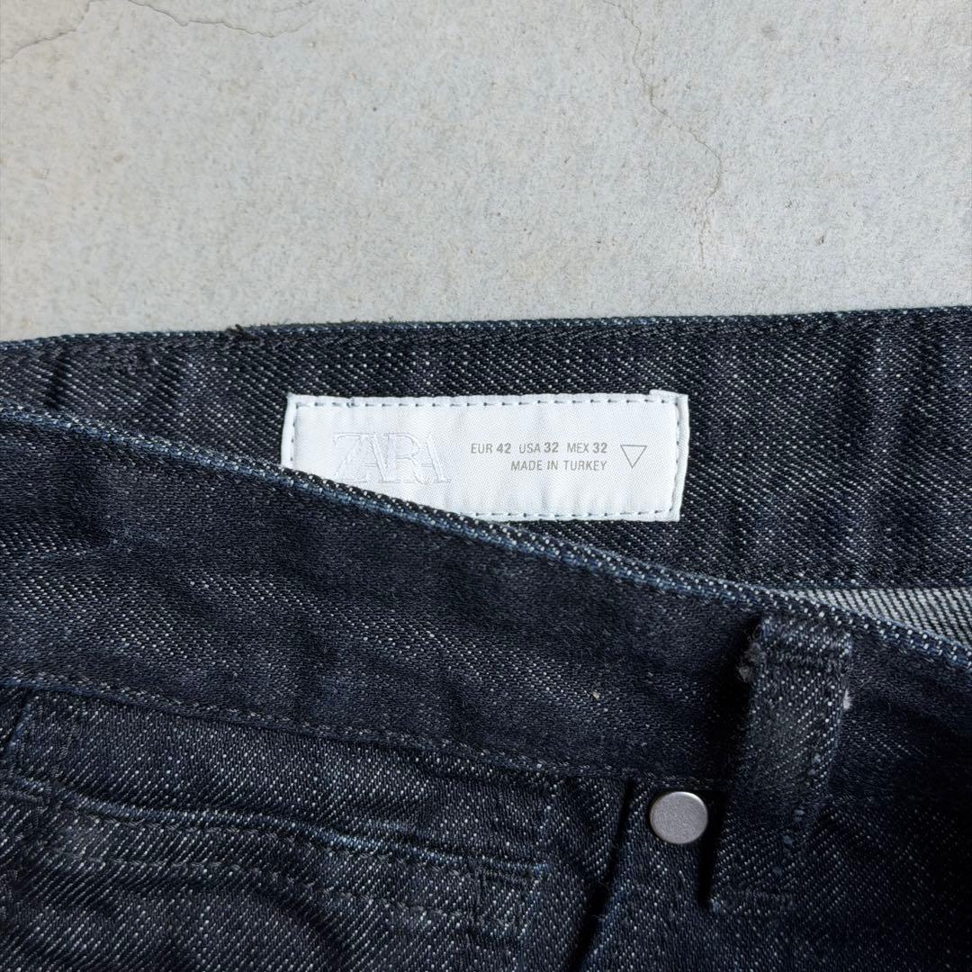 ZARA リジットデニム