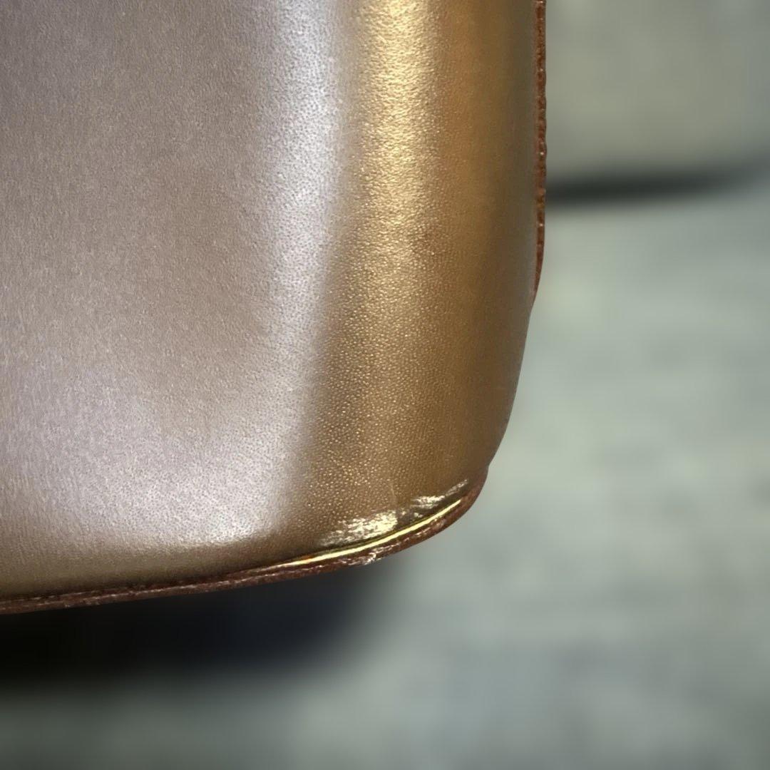 値下げしました【Burberry】ブラウンレザー ビジネスバッグ