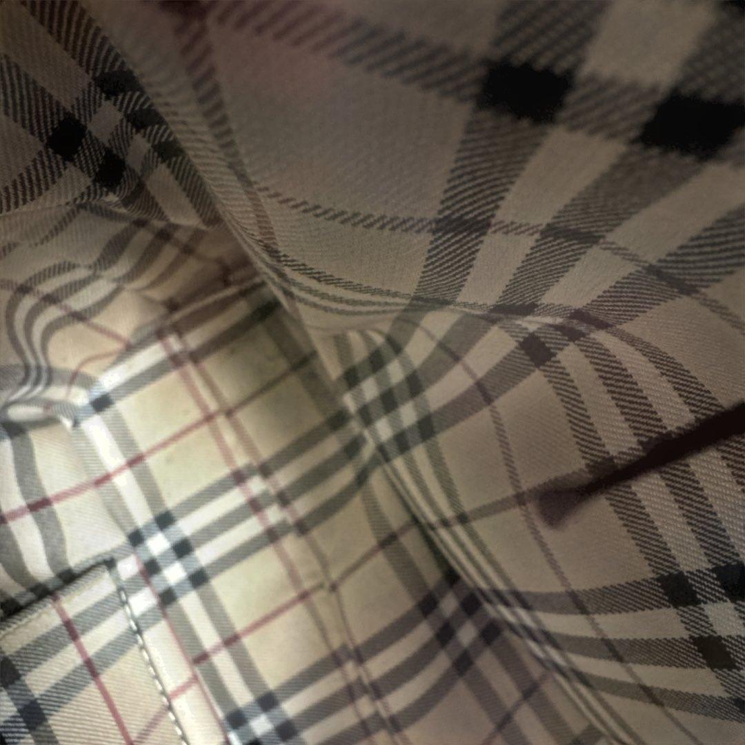 値下げしました【Burberry】ブラウンレザー ビジネスバッグ