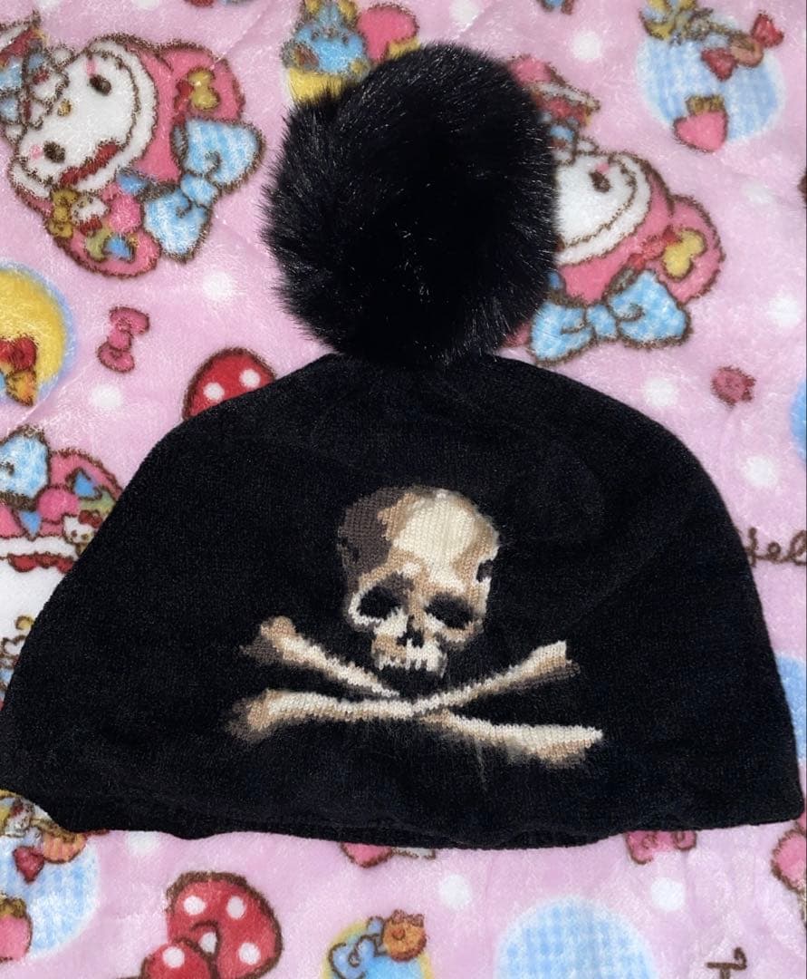 ロエン Roen skull cap archive rabbitfur ☠︎