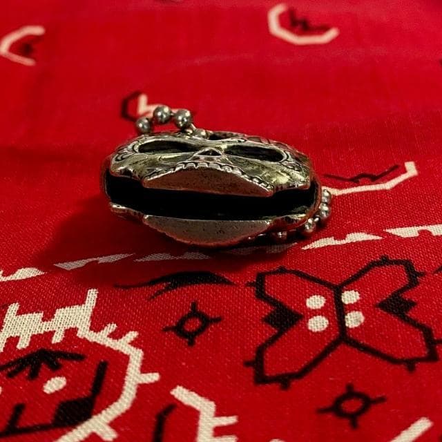 ブラックフラッグ限定 Blackflag × Trygod スカル キーカバー