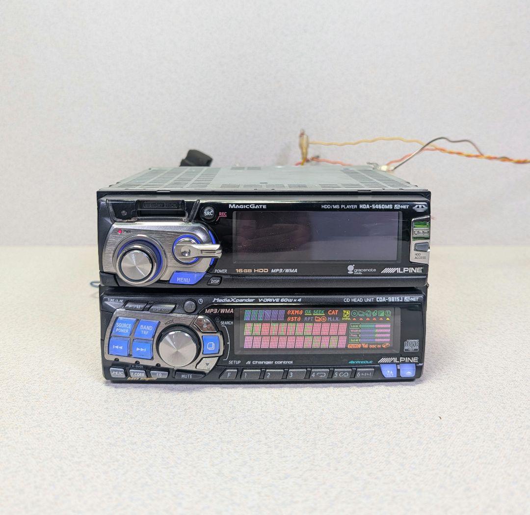 通電確認済◾️ALPINE CDA-9815J 1DINユニット　60W x4