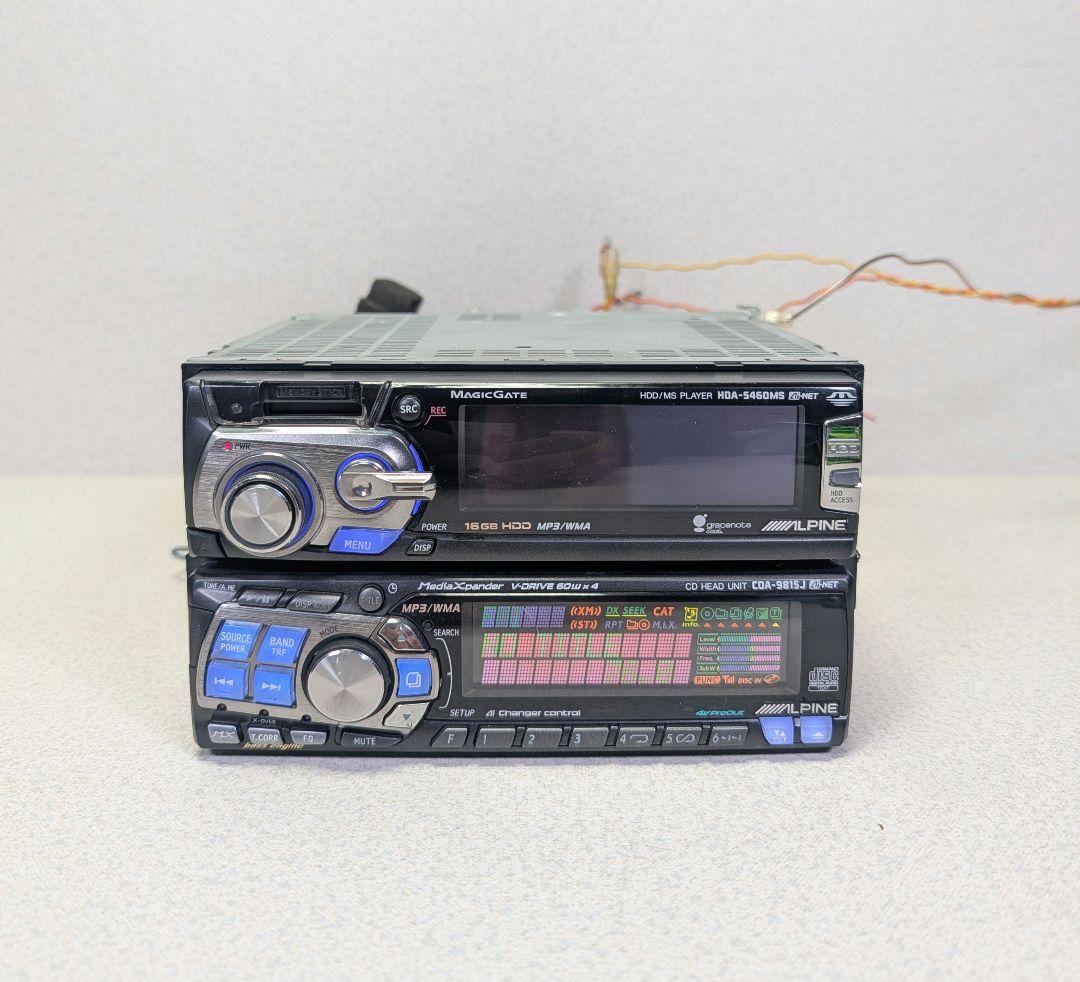 通電確認済◾️ALPINE CDA-9815J 1DINユニット　60W x4