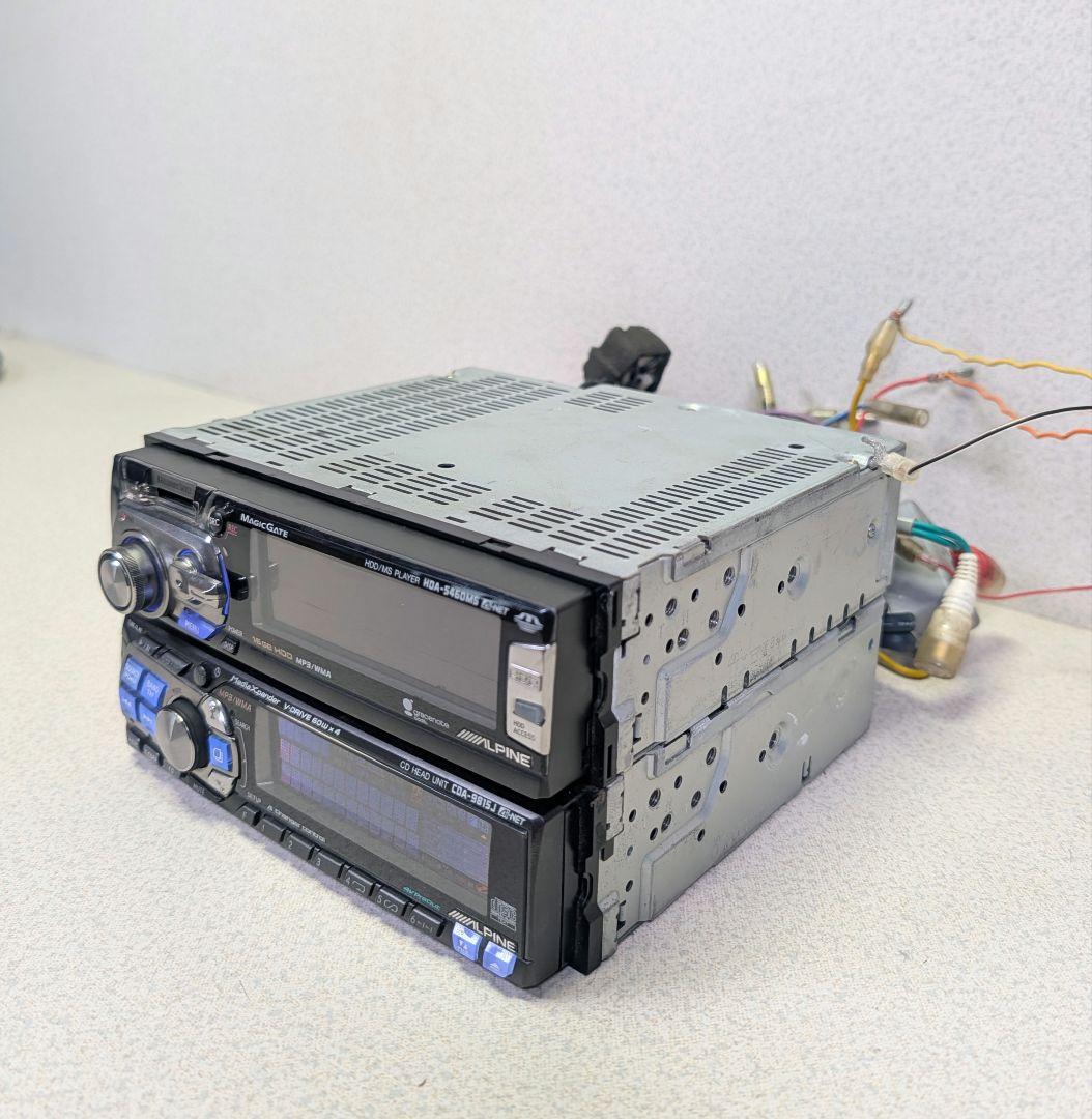 通電確認済◾️ALPINE CDA-9815J 1DINユニット　60W x4