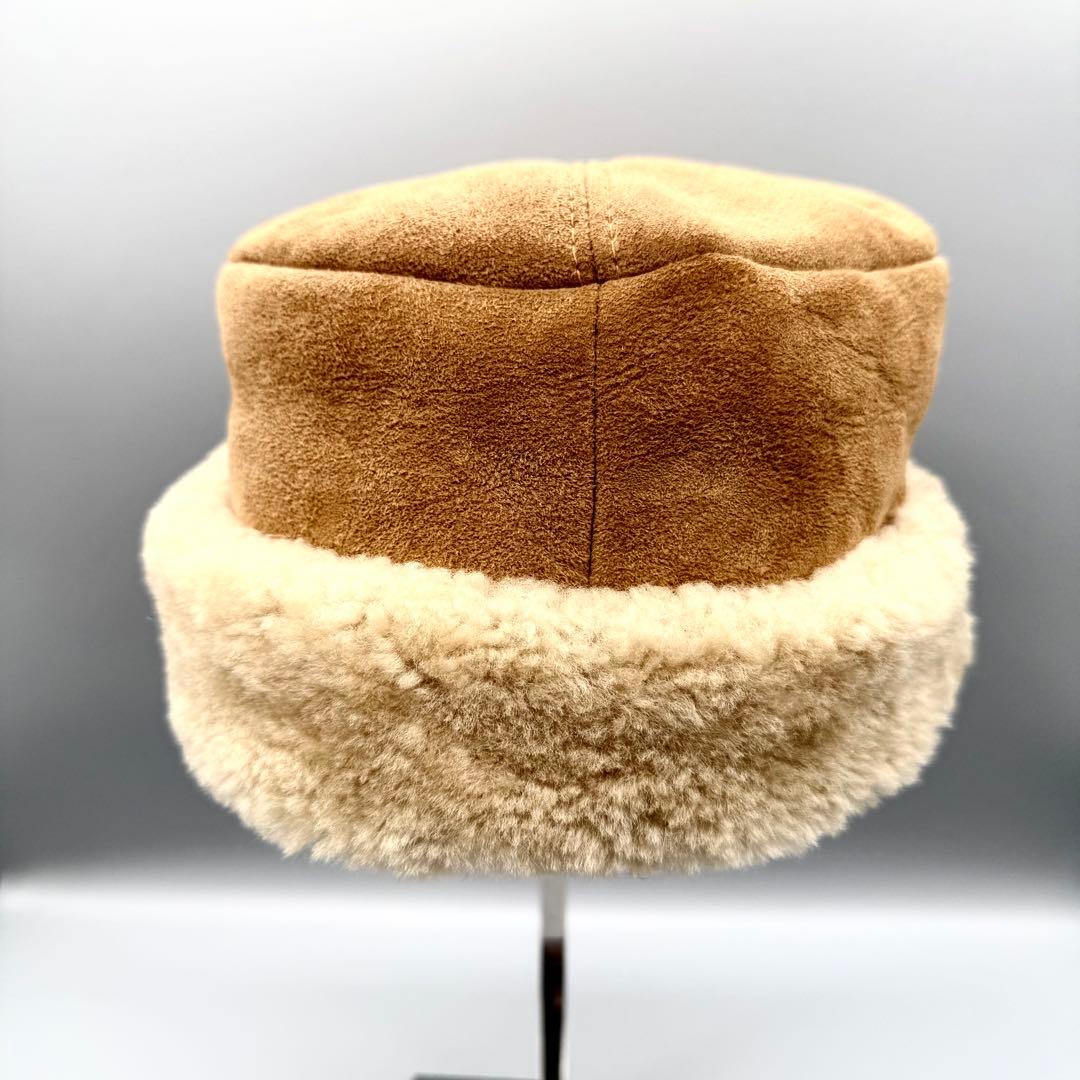 希少 70's 80's Eddie Bauer ムートンハット ピラミッドタグ