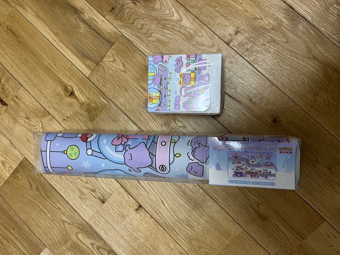 ポケモンカード 韓国限定 メタモン X プレイマット　デッキケース