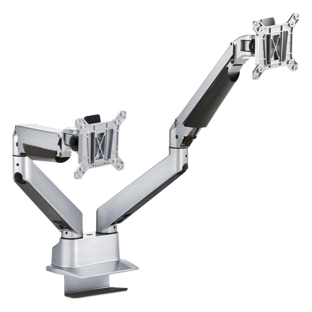 サンワサプライ 100-LA025 デュアルモニターアーム ガス圧式 34インチ