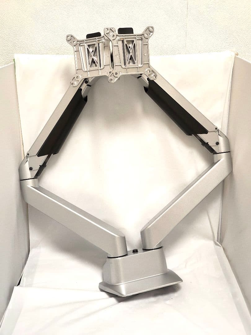 サンワサプライ 100-LA025 デュアルモニターアーム ガス圧式 34インチ