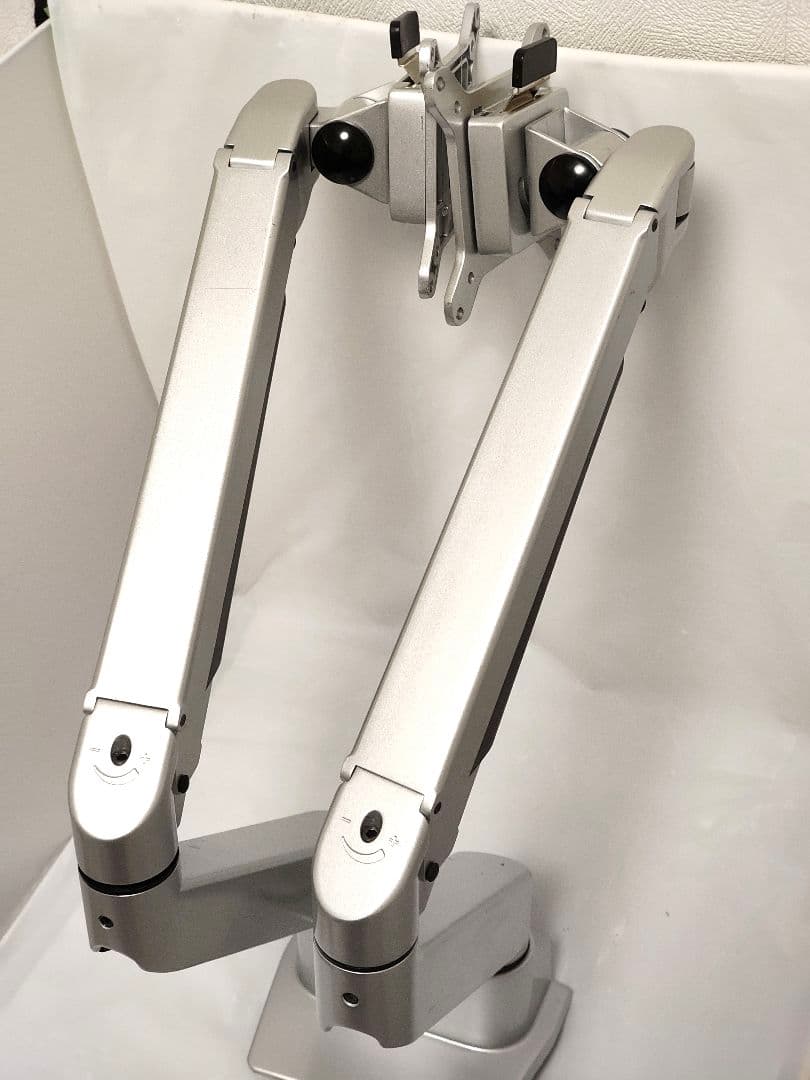 サンワサプライ 100-LA025 デュアルモニターアーム ガス圧式 34インチ