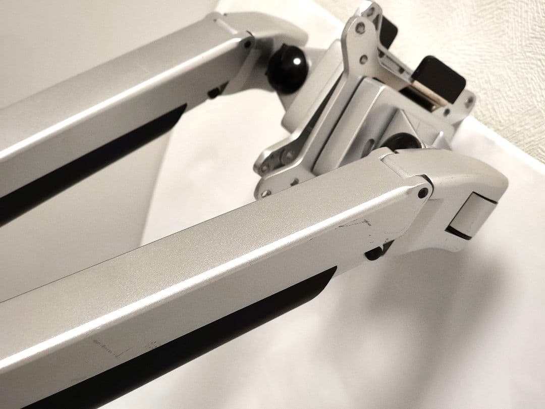 サンワサプライ 100-LA025 デュアルモニターアーム ガス圧式 34インチ