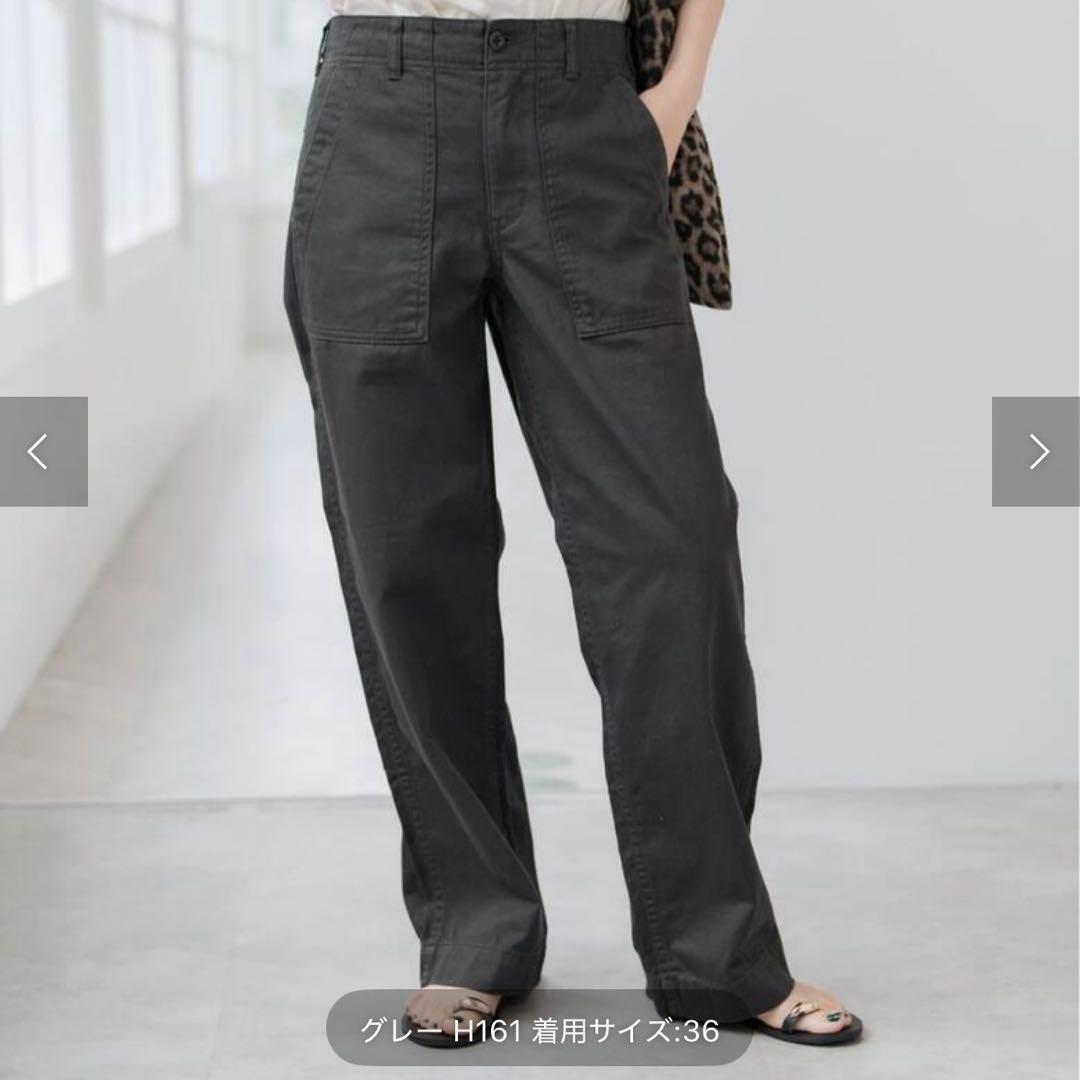 スピックアンドスパン　ルーズベイカーパンツ38 未使用