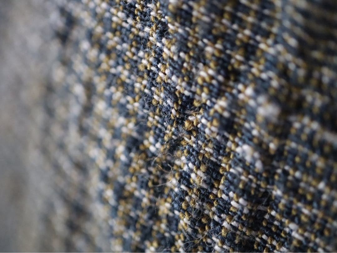 ジャーナルスタンダードラックス グレンチェックリネン コモドジャケット