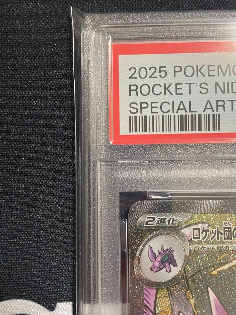 【PSA10】ポケモンカード ロケット団のニドキングex SAR sv10