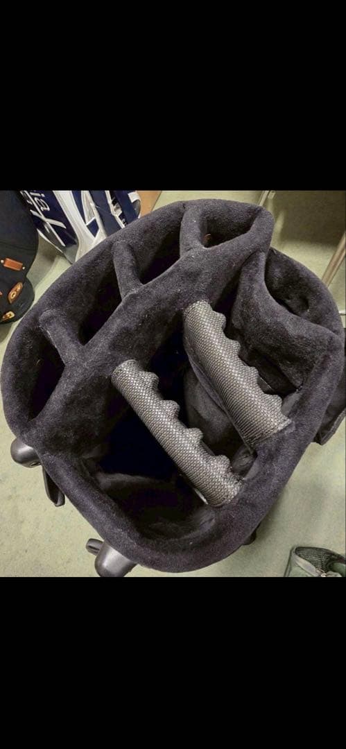 EVISU GOLF デニムキャディバッグ　8分割モデル　スタンド機能付き