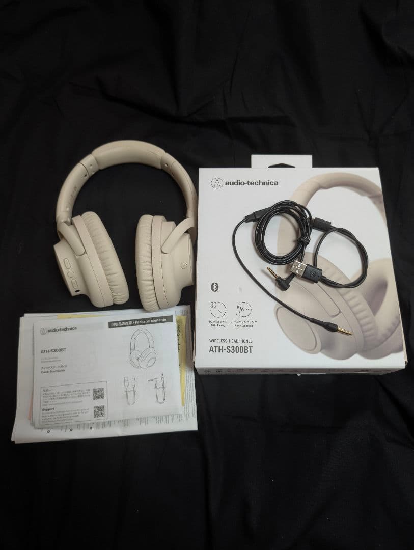 【美品】オーディオテクニカ ATH-S300BT ワイヤレスヘッドホン