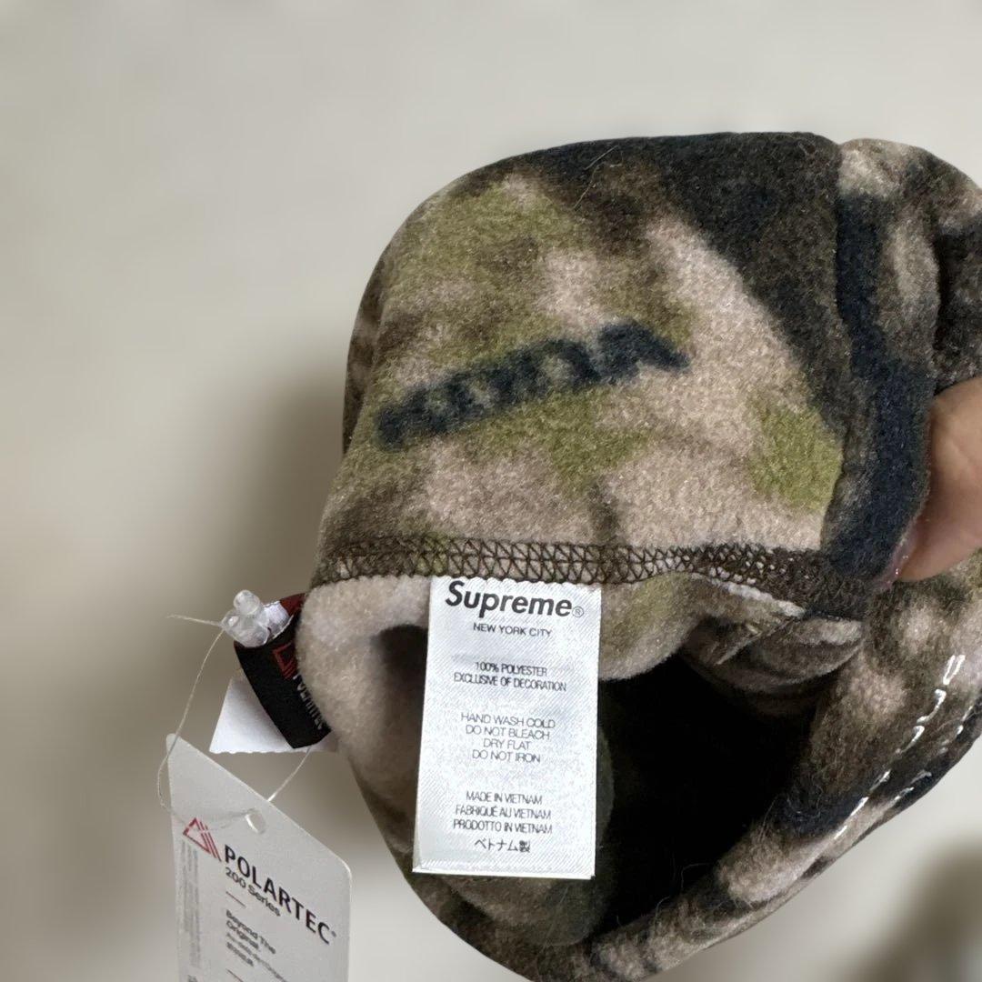 タグ付きSupreme PolartecSportBeanieTree Camo