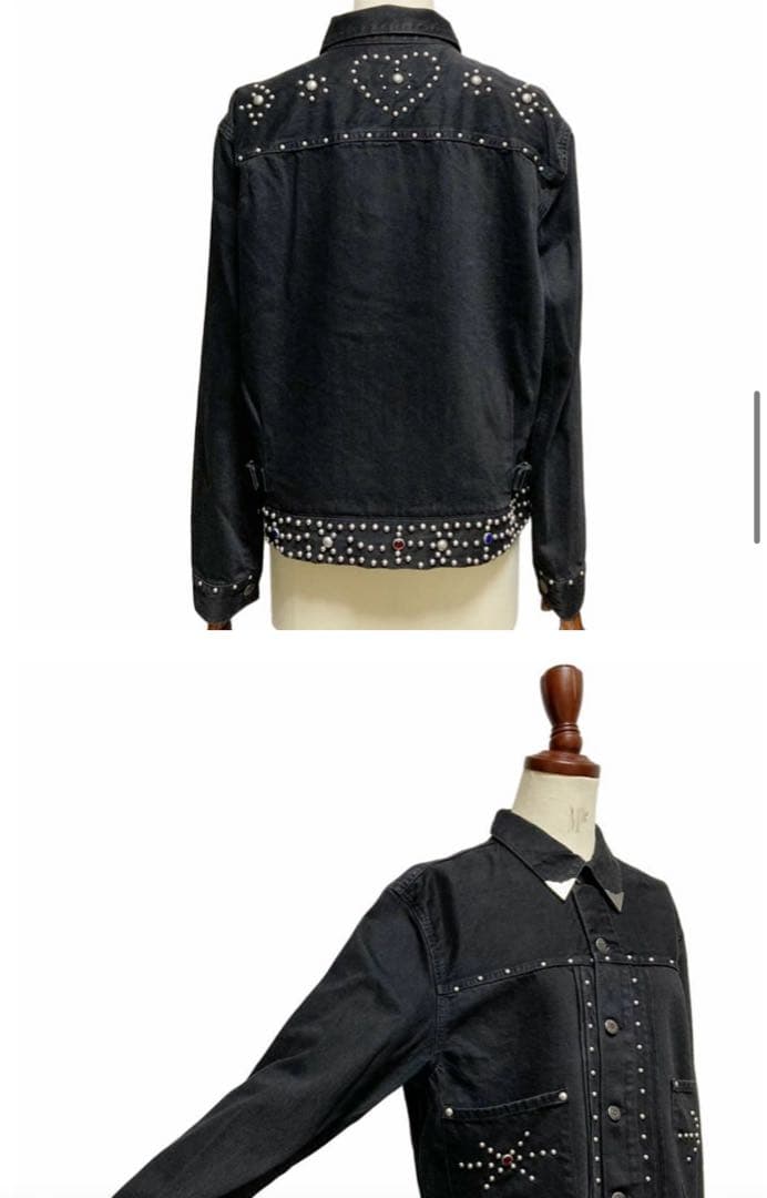 激レアRalph Laurenスタッズデニムジャケットfj channel 着用