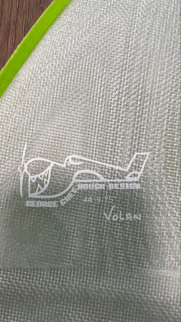 TRUE AMES FIN Greenough 4A VOLAN　9.75